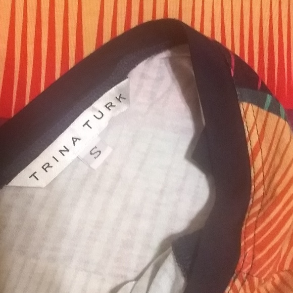 Trina Turk Lelah desert 🌈 rainbow mini dress sz small *2 - Picture 6 of 8